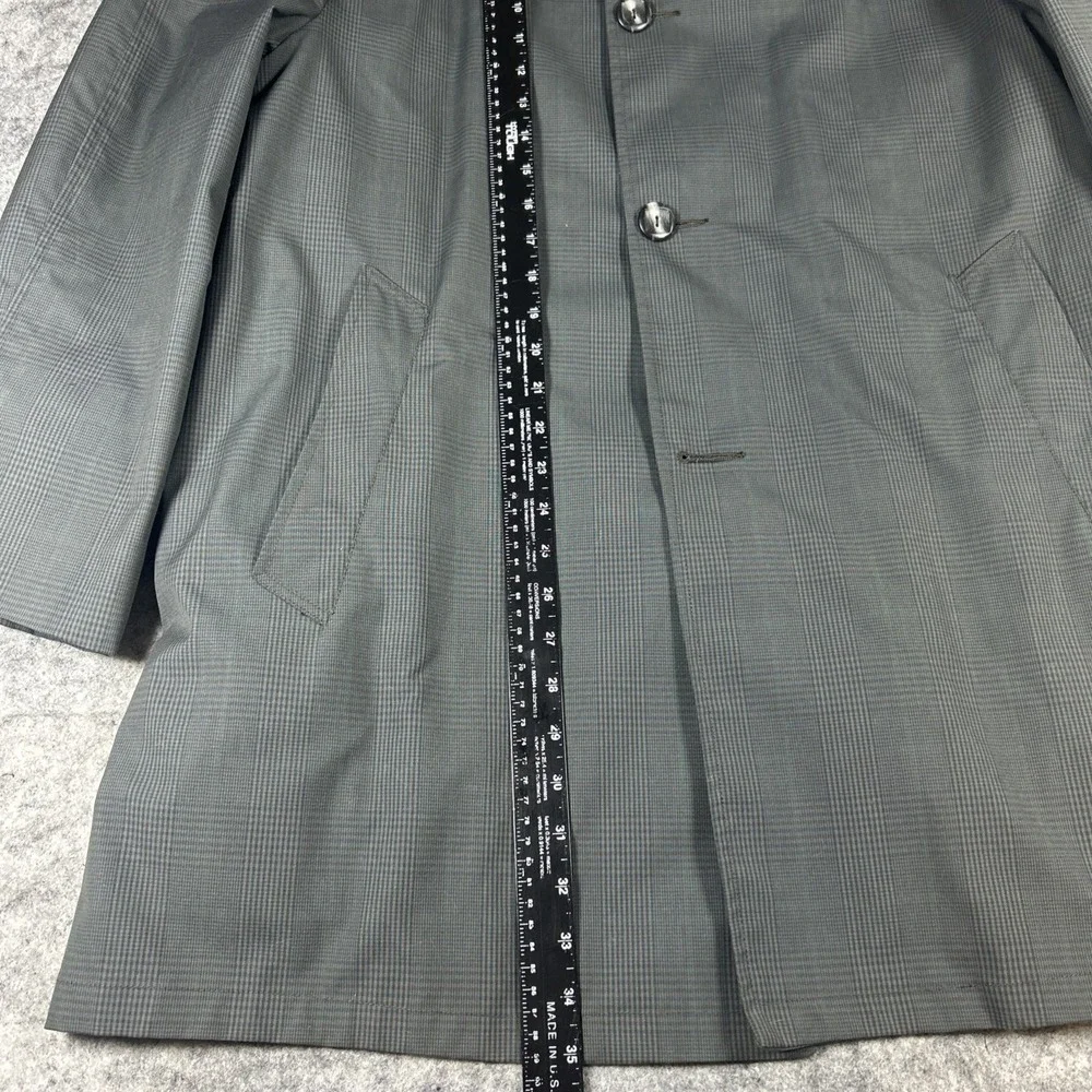 Vintage Inca The Falcon Boston Mens M‎ Gray 100% Alpaca Pile Trench Coat Jacket